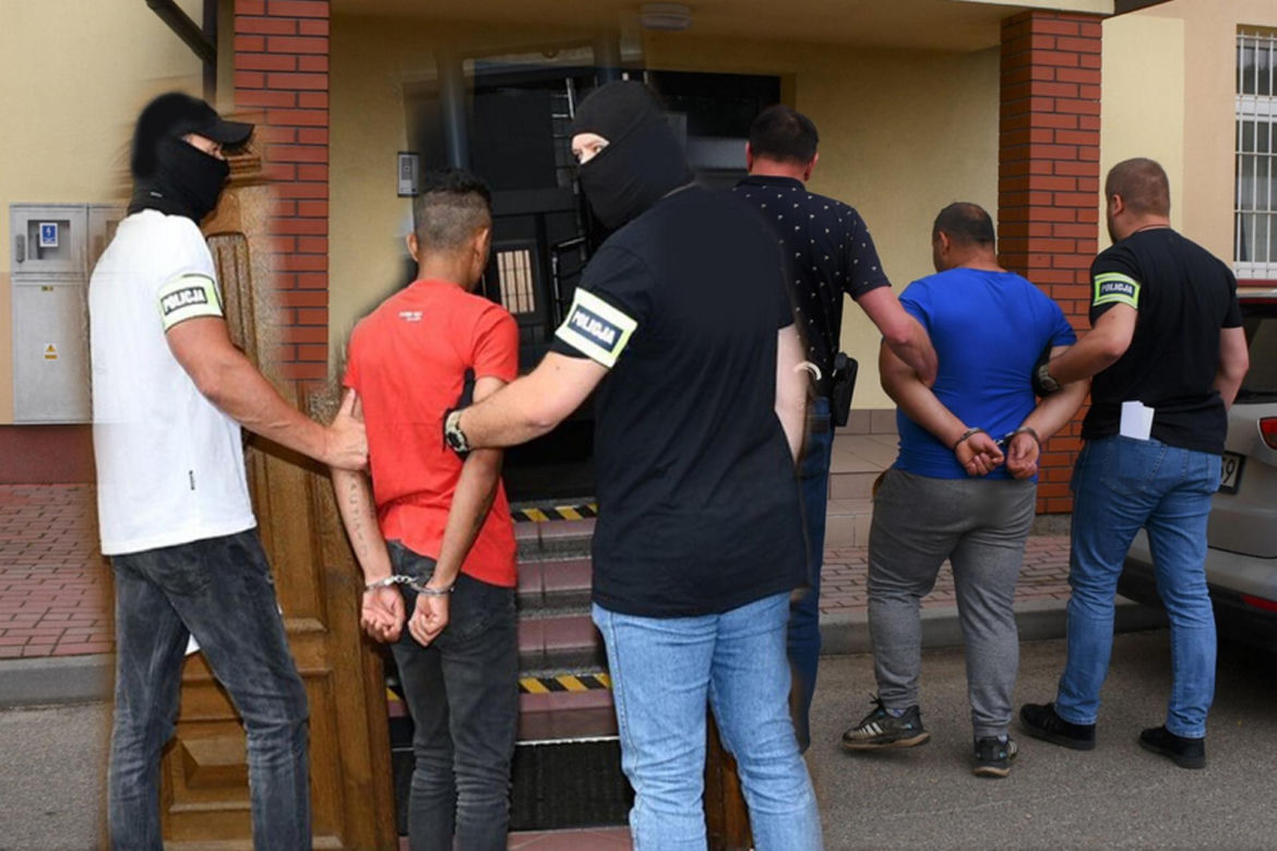 Przyjechali do Polski, żeby kraść