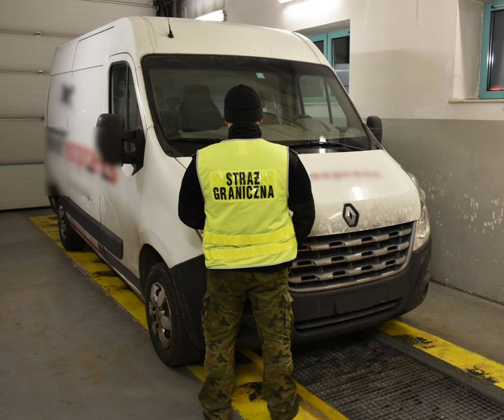 Renault Master odzyskane przez Straż Graniczną