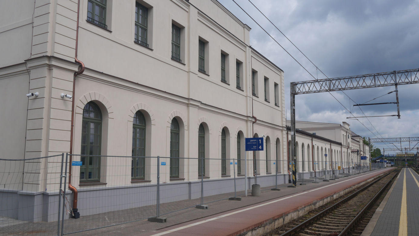 Dworzec PKP w Białymstoku już cieszy oko! Inwestycja kosztowała ponad 36 milionów złotych