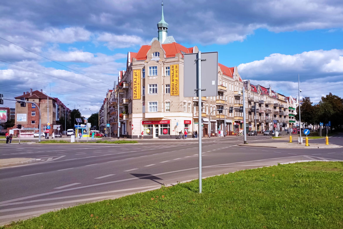 Główne skrzyżowanie na Turzynie ma nową nazwę, jednak mało kto o niej wie