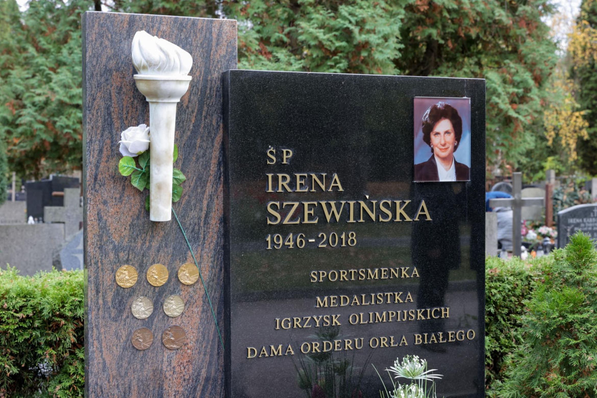 Sportowcy pochowani na Powązkach Wojskowych