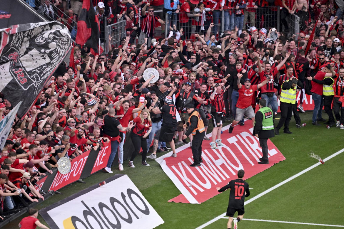 Bayer Leverkusen kibice