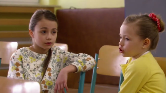O mnie się nie martw 2 odcinek 11, Oliwka (Oliwia Dąbrowska), Helenka (Maja Kwaśny)