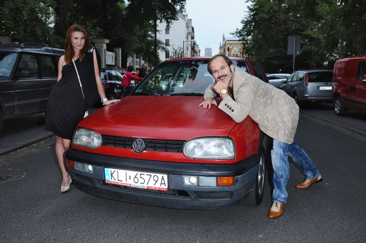 Sławomir Zapała szczyci się, że ma volkswagena golfa III