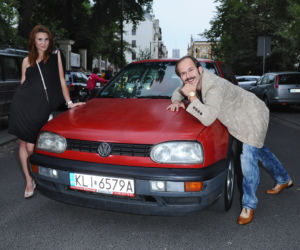 Sławomir Zapała szczyci się, że ma volkswagena golfa III