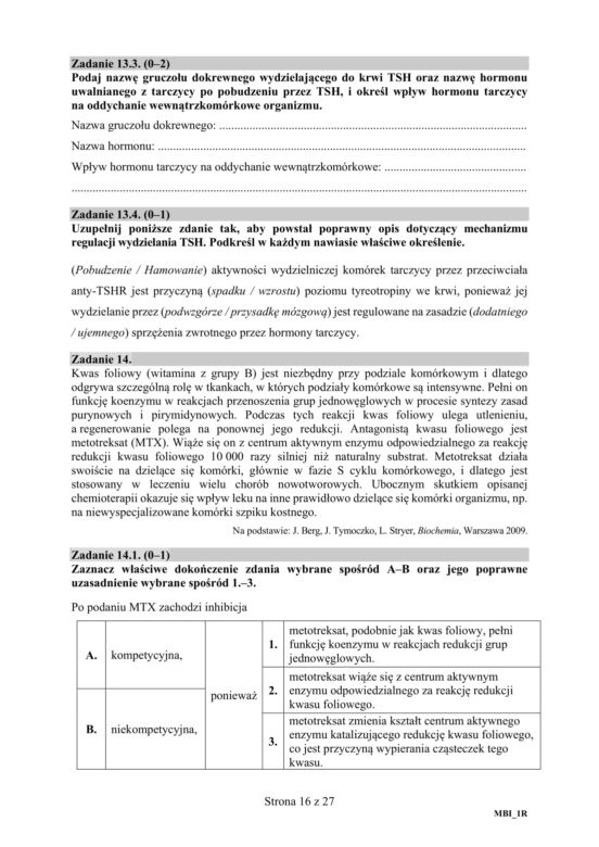 Matura 2018 z biologii [ARKUSZE CKE, ODPOWIEDZI]