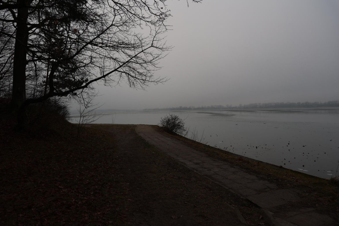 Zalew Zemborzycki pod koniec grudnia 2024