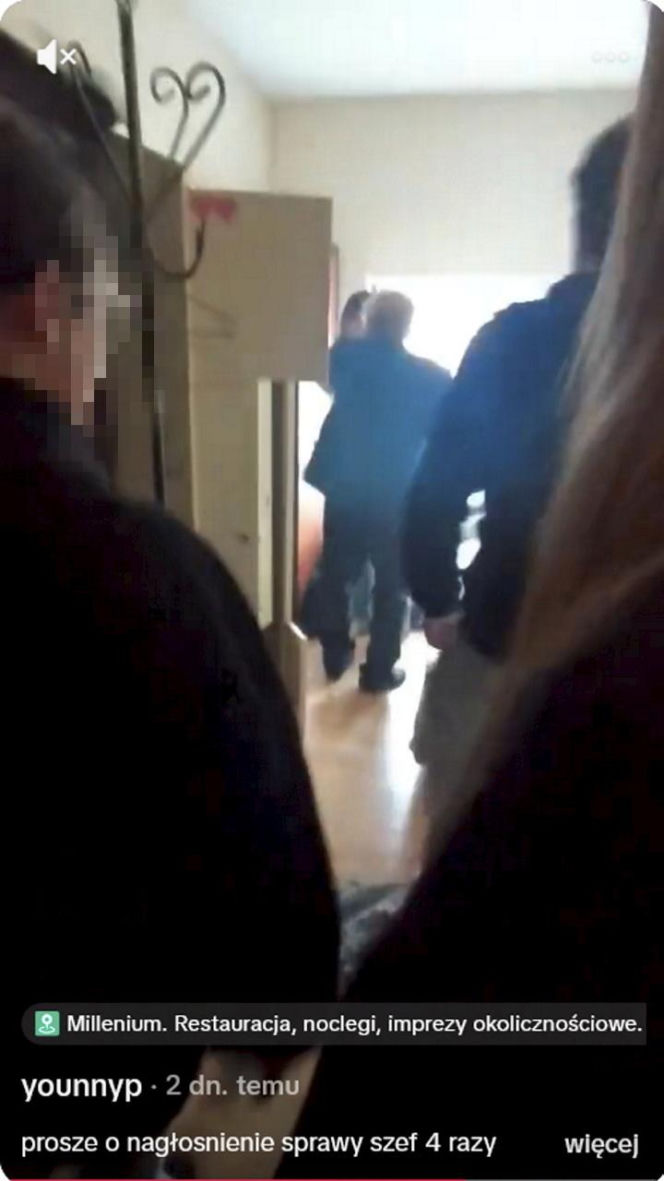 Restaurator zaatakował 15-letnią praktykantkę? Szokujące nagrania. Sprawę bada policja