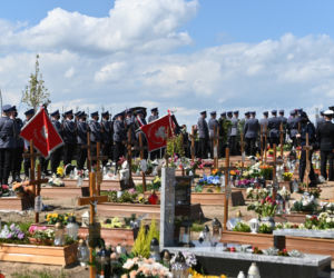 Pogrzeb policjanta, który zginął w wyniku wypadku w Gdyni