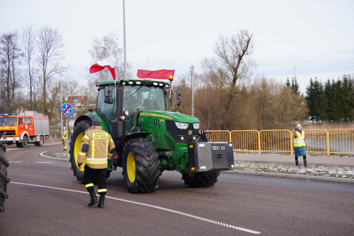Protest rolników w Podlaskiem. Ciągniki blokują drogi w całym województwie! 