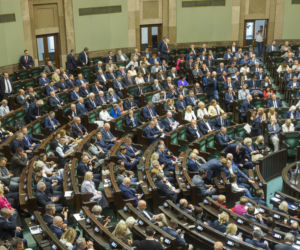 Powakacyjna rewia mody w Sejmie