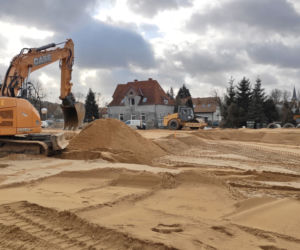 Budowa węzła Granitowa - luty 2020