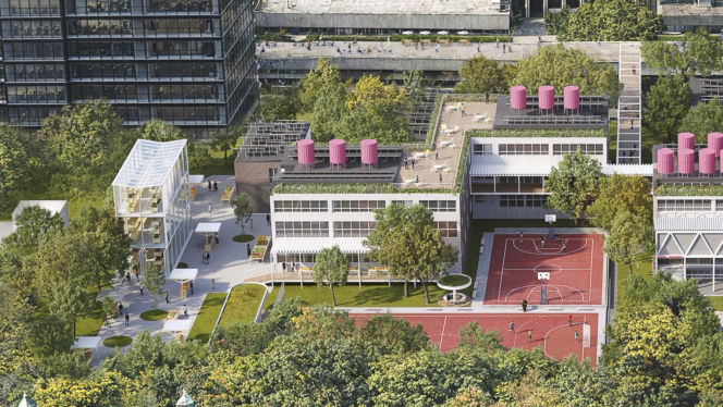 Koncepcja Kwartału społeczno-kulturalnego Emilii Plater 29-31