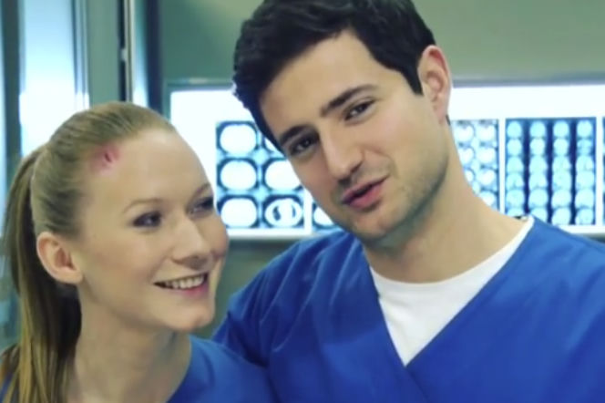 Na dobre i na złe, Wiktoria (Katarzyna Dąbrowska), Adam (Grzegorz Daukszewicz)