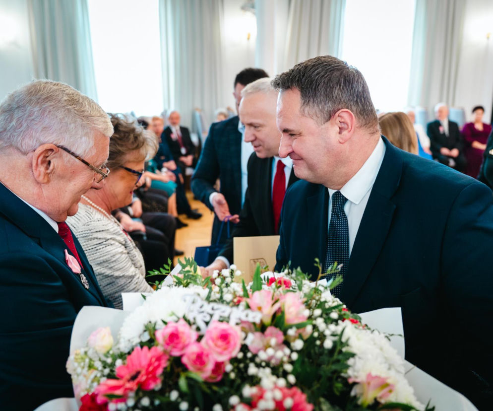 Siedlczanom wręczono Medale za Długoletnie Pożycie Małżeńskie
