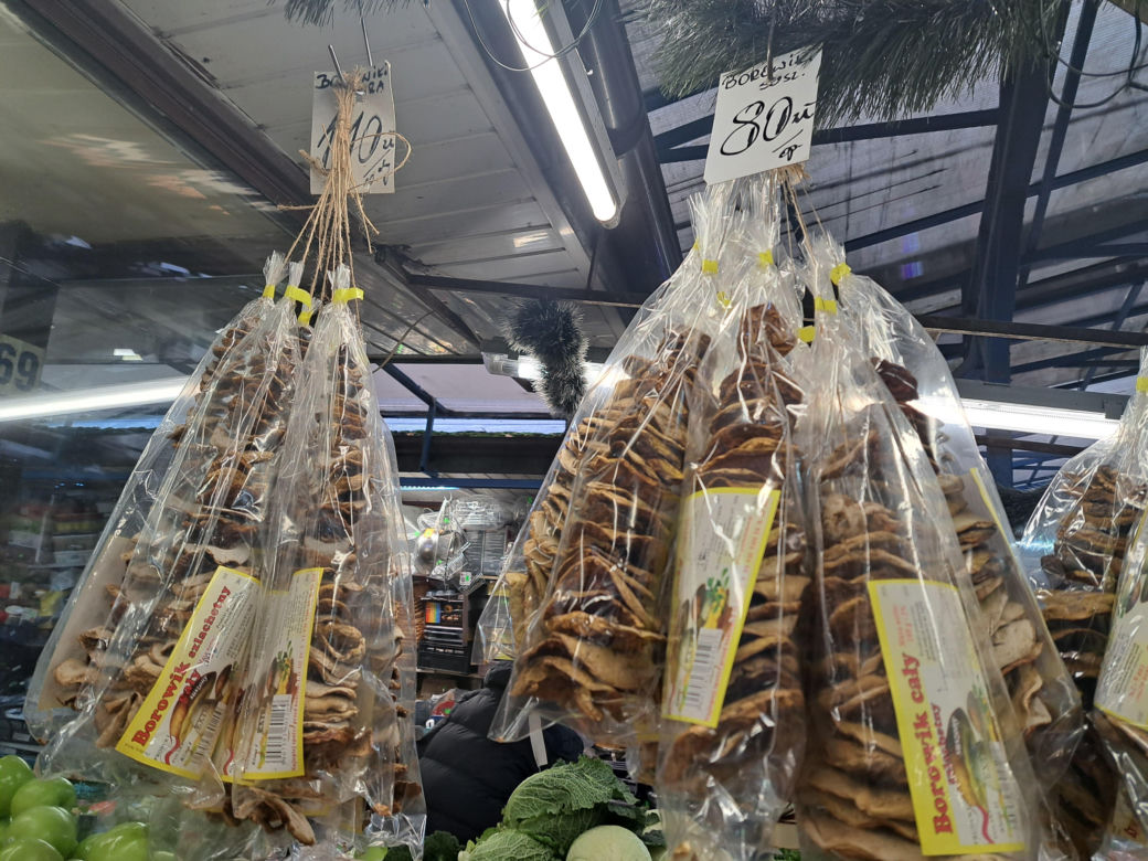 Ceny suszonych grzybów w Krakowie