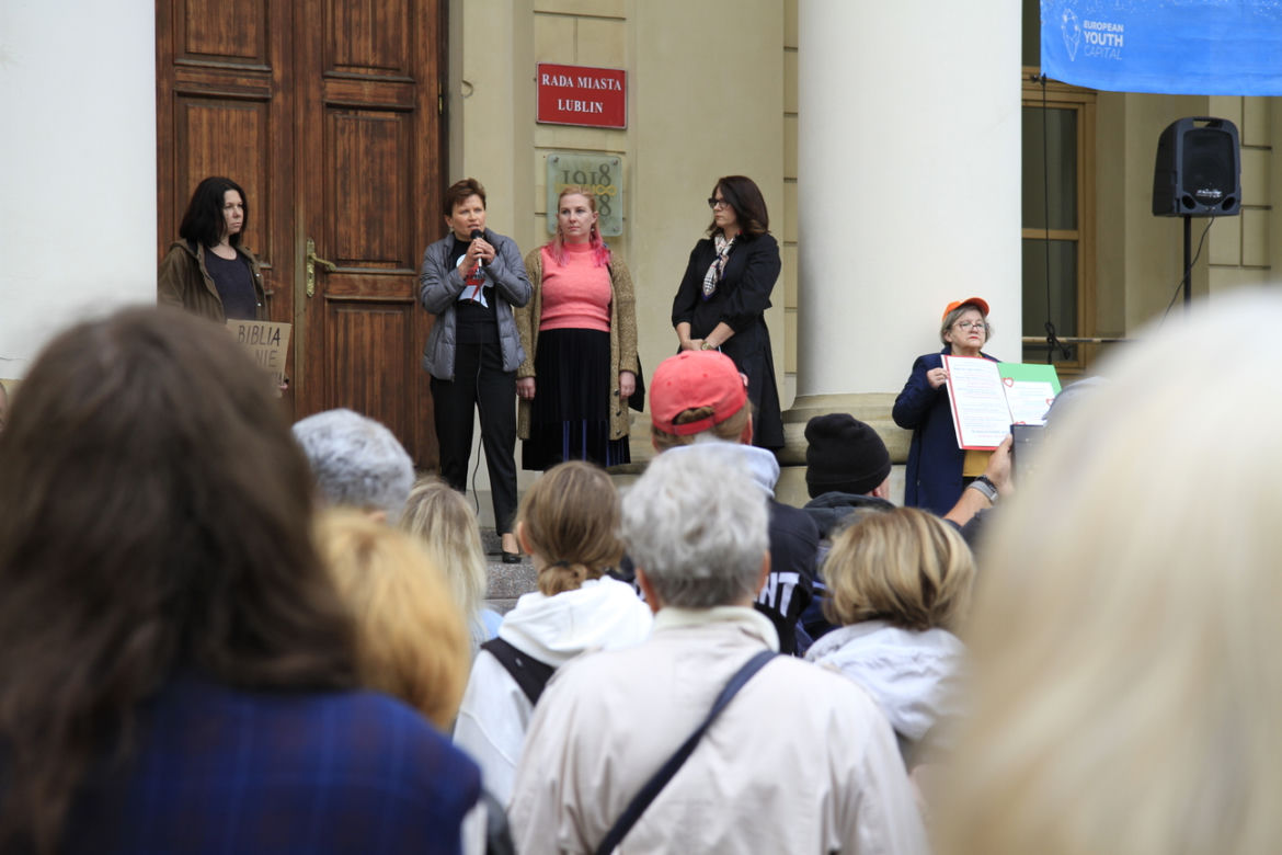 „Ani jednej więcej”. Protest w Lublinie