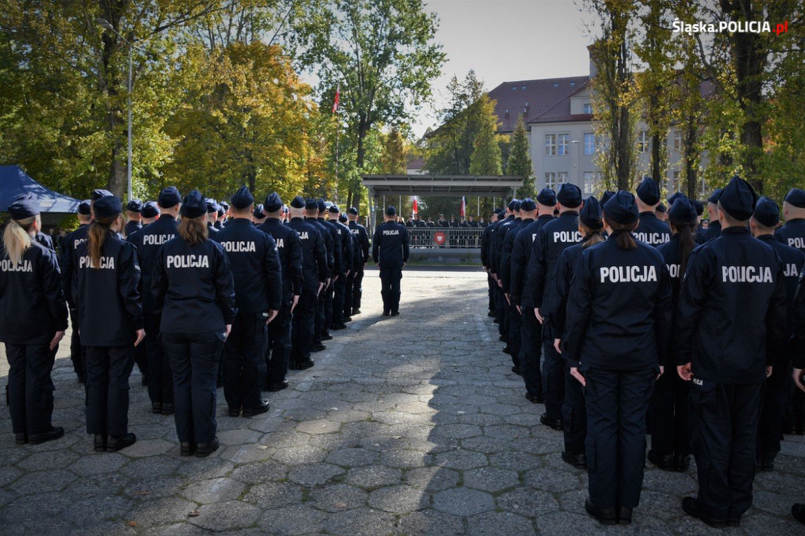 Śląska policja ma nowych policjantów