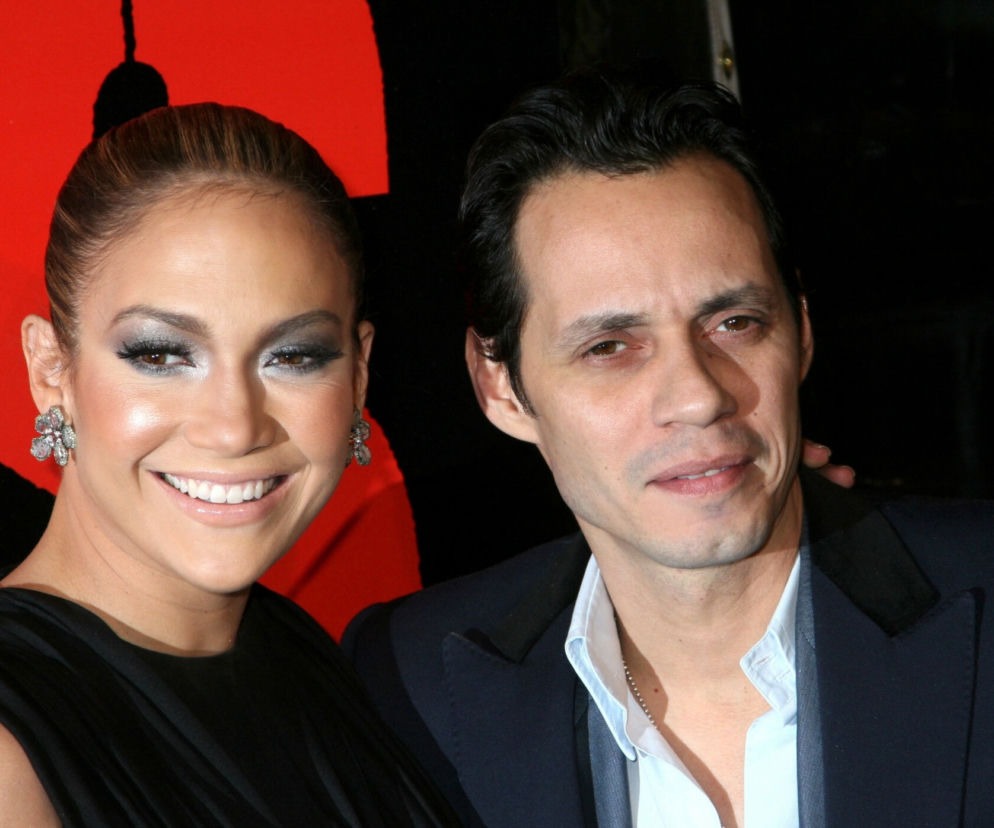 Jennifer Lopez i Marc Anthony w 2008 roku