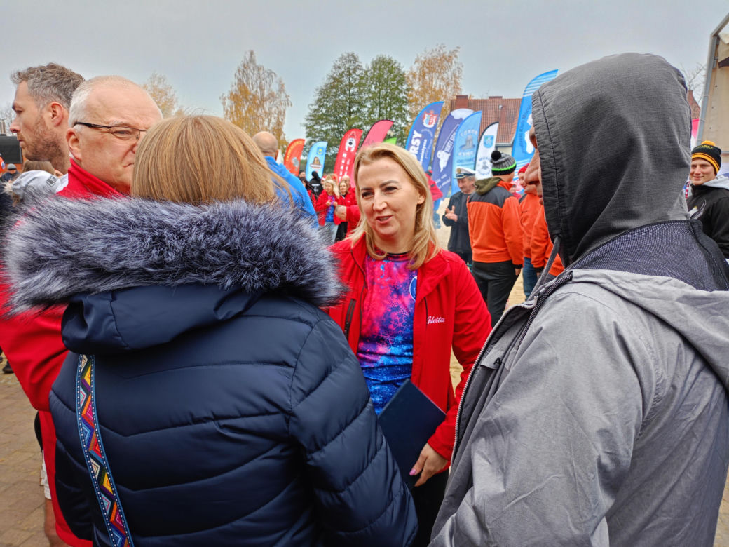 Sezon morsowania na Mazowszu rozpoczęła rozgrzewka na terenie Stanicy nad siedleckim zalewem