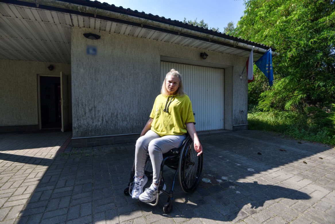 Pani Barbara chora jest na stwardnienie rozsiane
