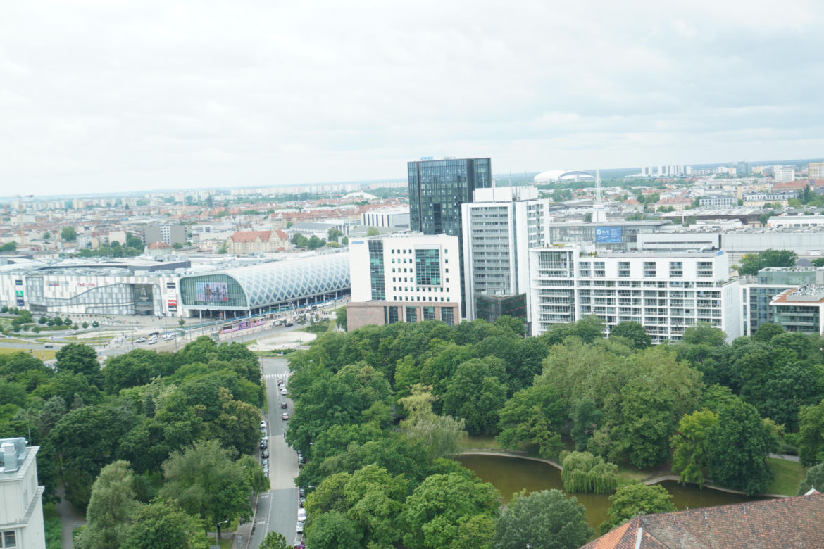 Otwarcie tarasu widokowego Collegium Altum 