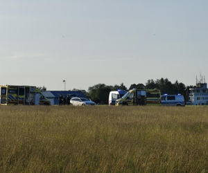 Wypadek szybowca na lotnisku w Bielsku-Białej. Rozbił się podczas startu?