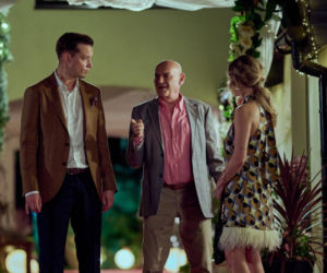 Na Wspólnej odc. 4119. Darek Żbik (Michał Mikołajczak), Kasia (Julia Chatys), Roman (Waldemar Obłoza)