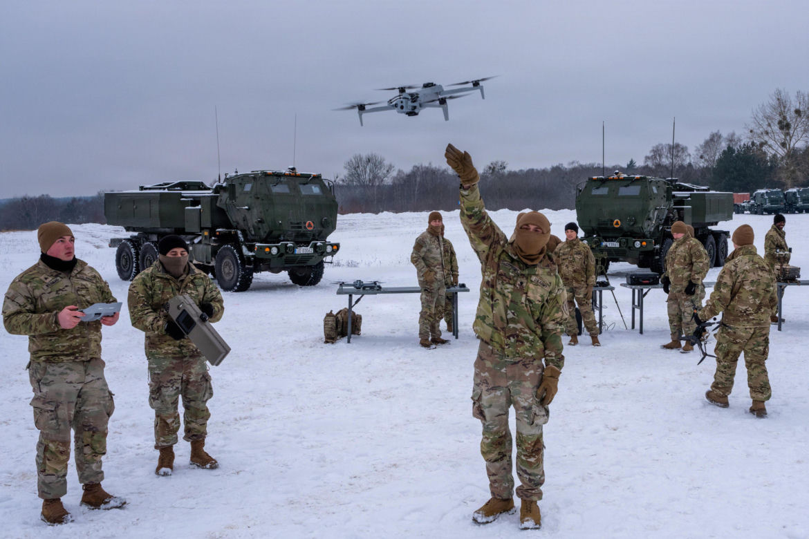 Ćwiczenia US Army na europejskich poligonach.