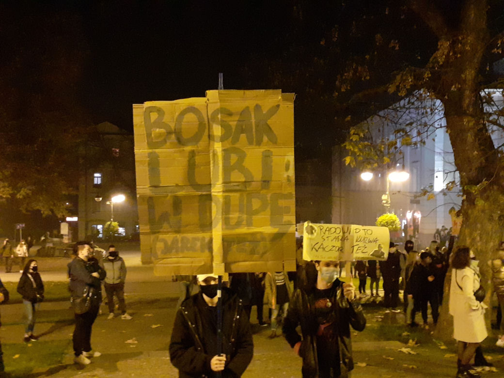 Protest kobiet w Przemyślu - 28 października