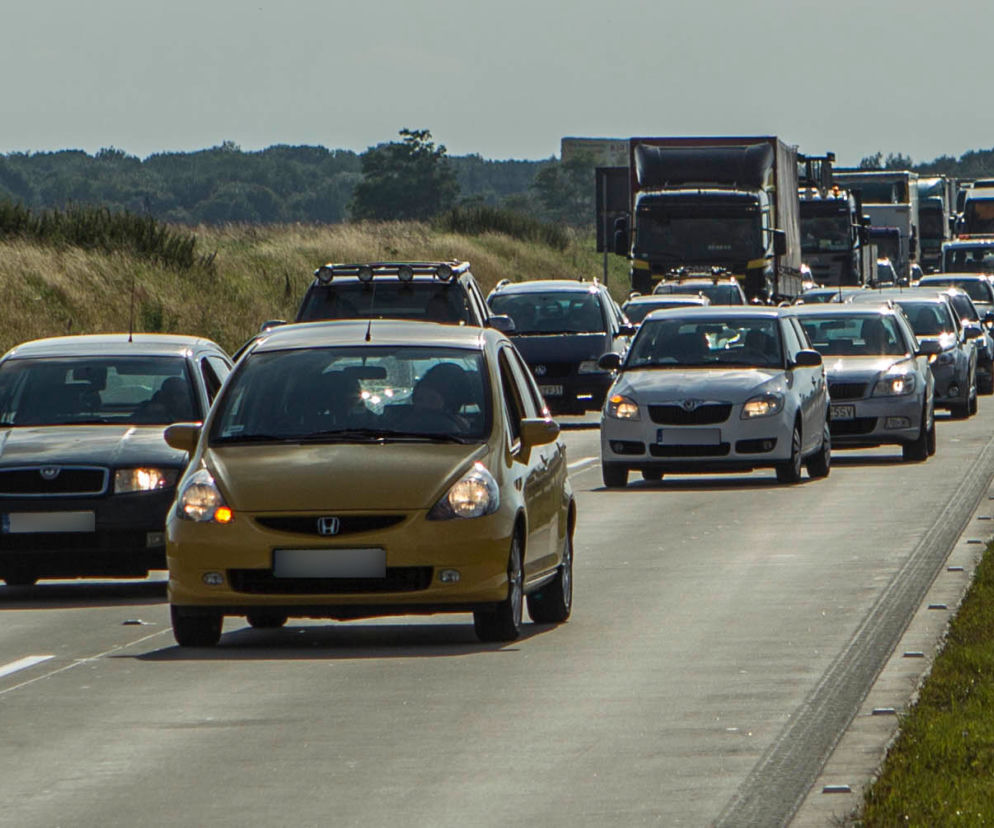 Na autostradzie A4 ZAPADŁA się jezdnia. Poważna awaria i utrudnienia dla kierowców