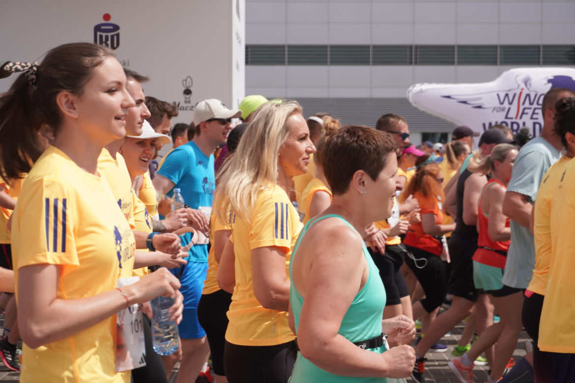 Bieg Wings for Life World Run 2024 w Poznaniu