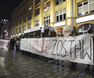 Protest kobiet we Wrocławiu