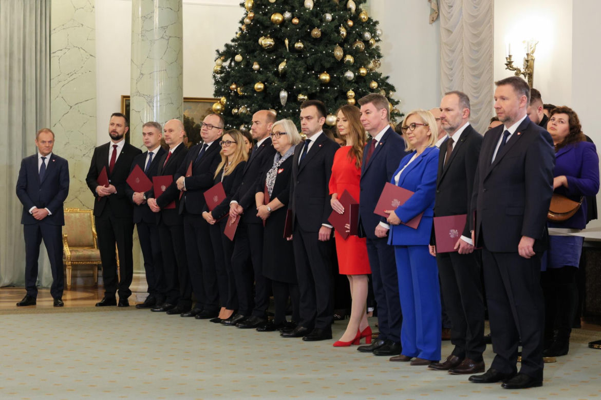 Zaprzysiężenie rządu Donalda Tuska 13.12.2023 