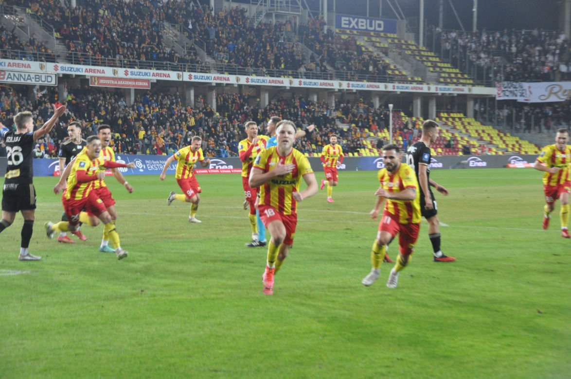 Korona Kielce - ŁKS Łódź w PKO BP Ekstraklasie. Zdjęcia z meczu