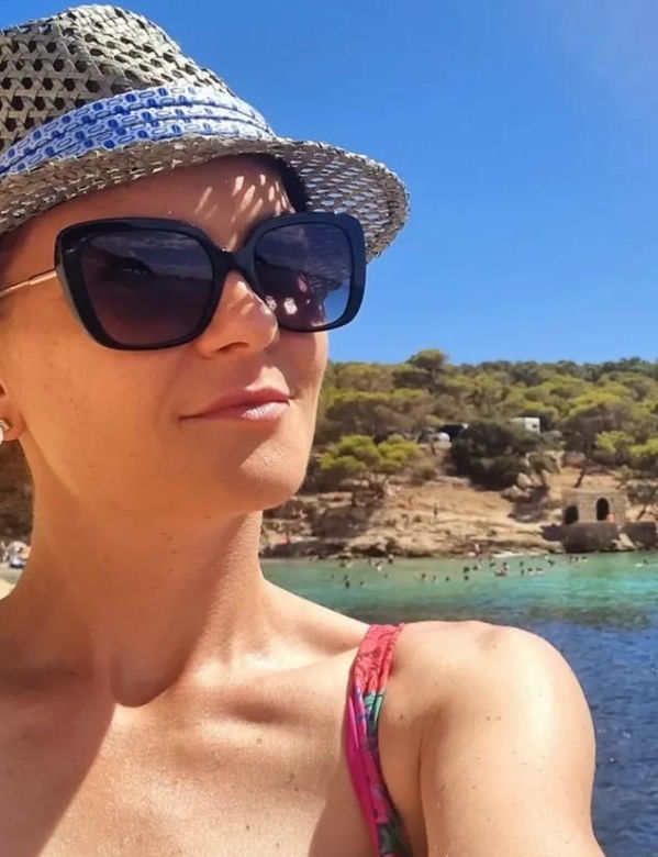 Agnieszka Radwańska na wakacjach