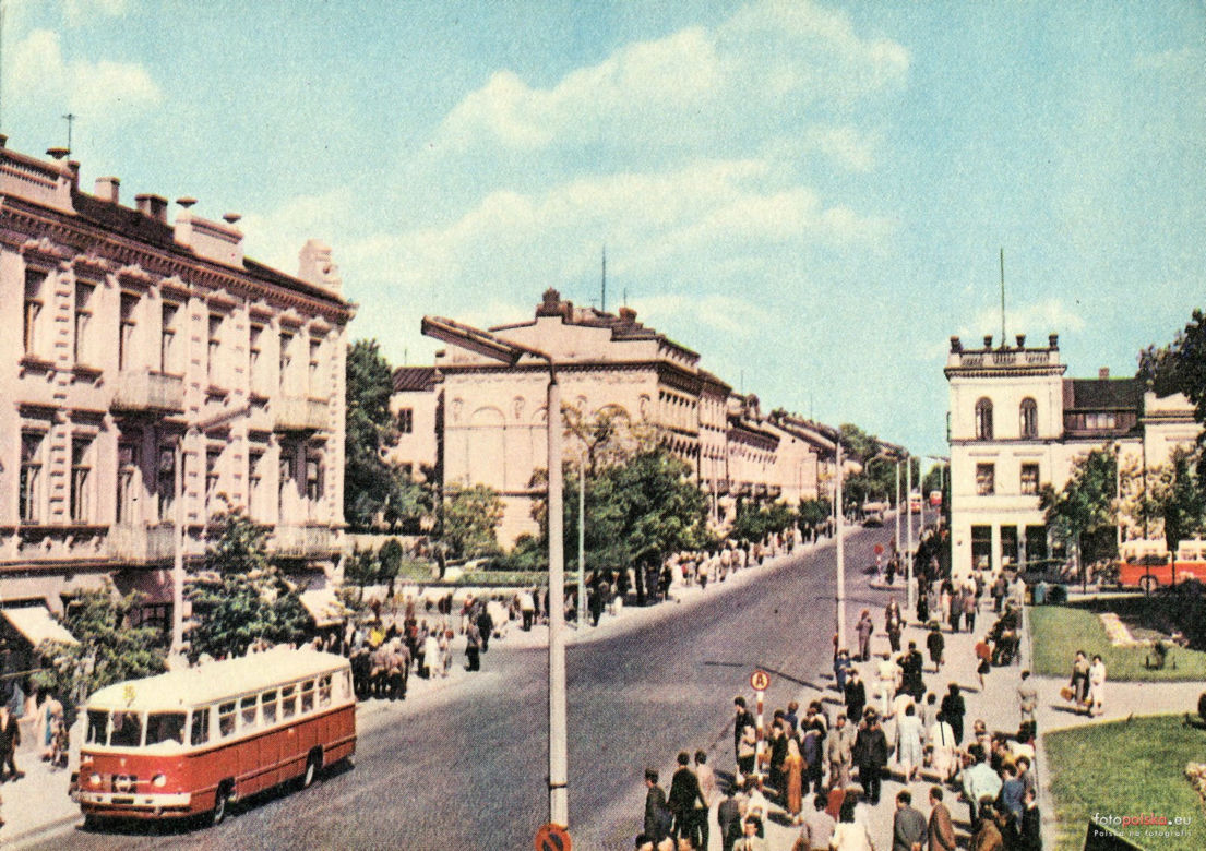 Ulica Stefana Żeromskiego na przestrzeni lat 