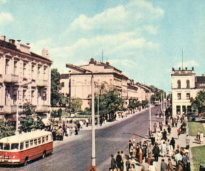 Ulica Stefana Żeromskiego na przestrzeni lat 