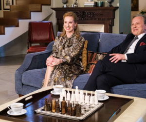 Na Wspólnej odc. 3298. Andrzej Zakościelny (Dariusz Niebudek),Justyna (Magdalena Kasprzak)