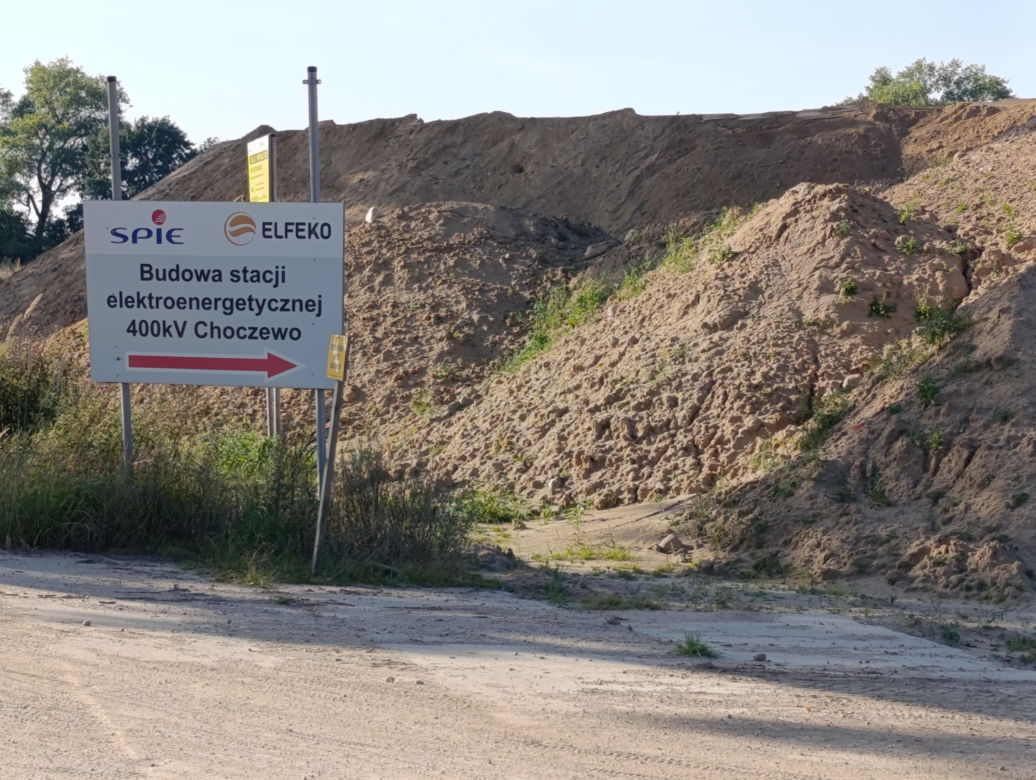 Osieki Lęborskie (gmina Choczewo) budowa sieci elektoenergetycznych 400 V