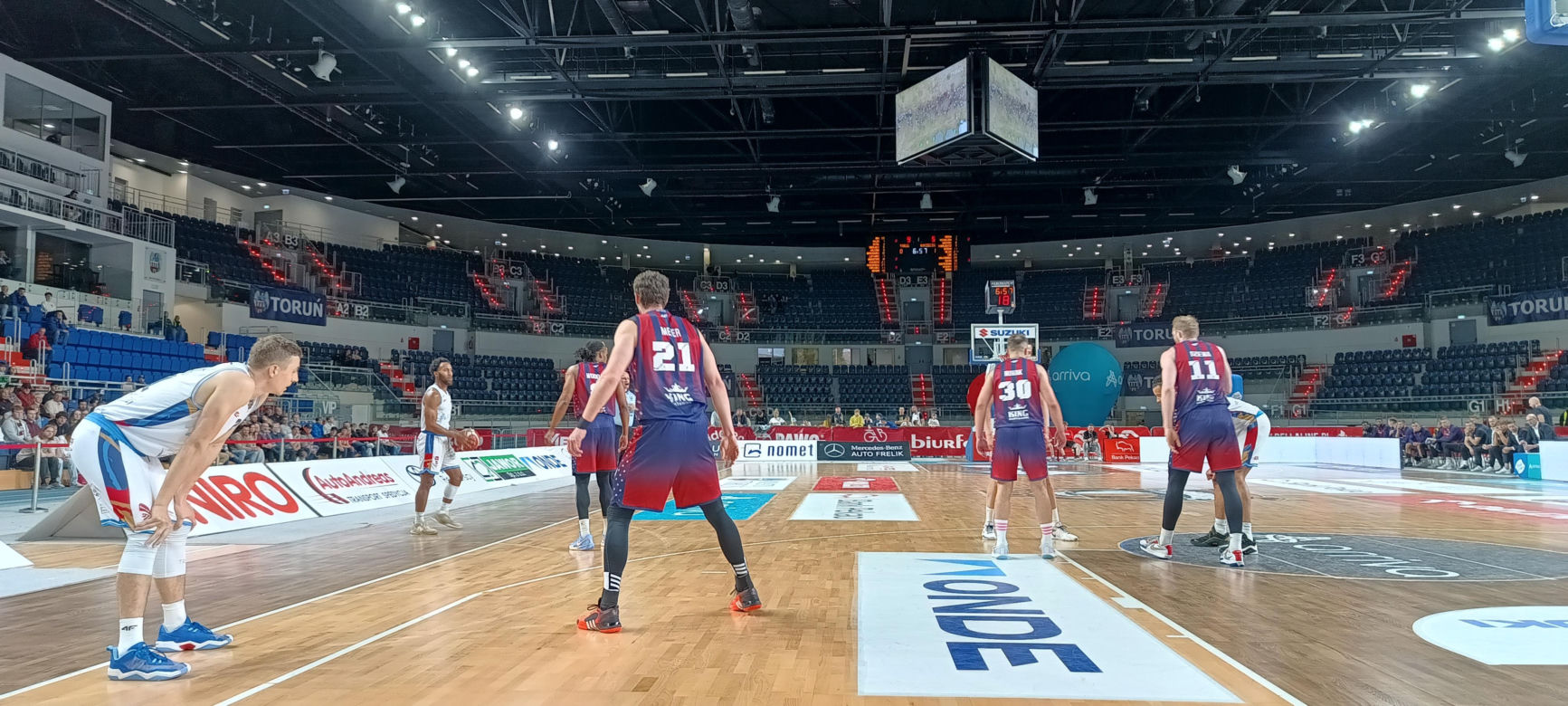 Arriva Polski Cukier Toruń - King Szczecin, zdjęcia z meczu Orlen Basket Ligi