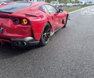 Norweg na A2 rozbił Ferrari za 1,5 mln
