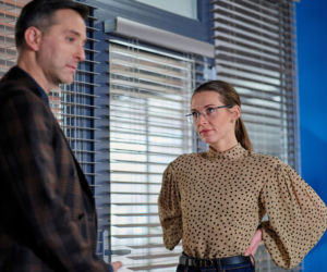 BrzydUla 2 odc. 214. Ula (Julia Kamińska), Marek (Filip Bobek)