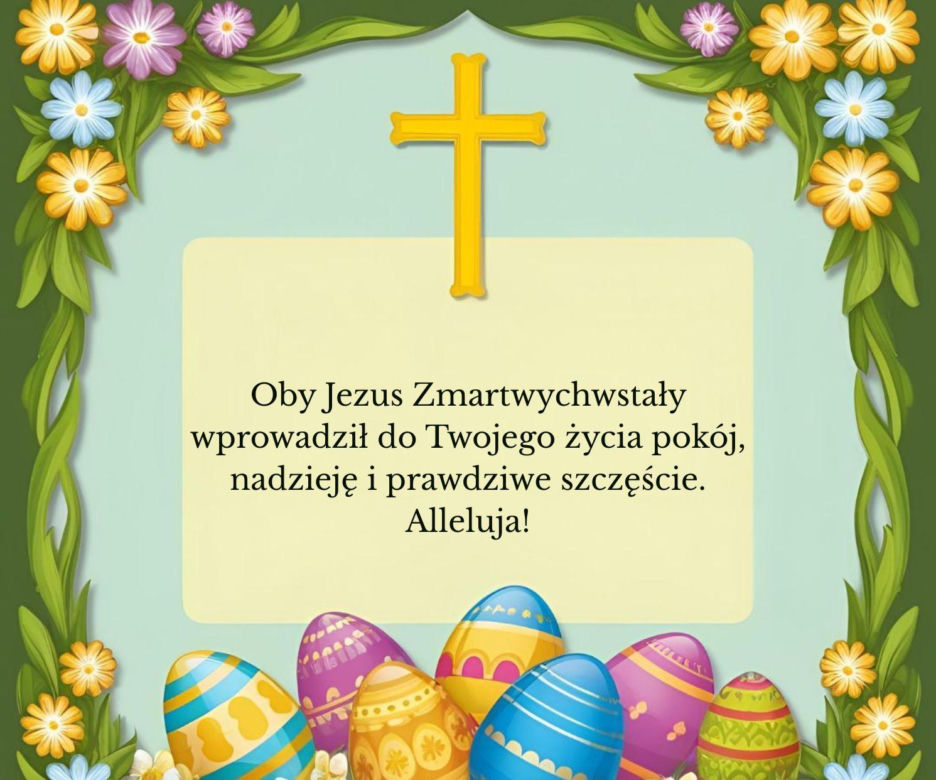Religijne życzenia wielkanocne na 2025