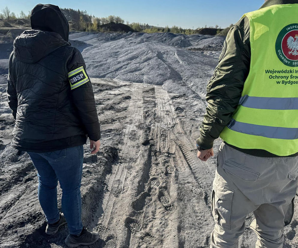 8 tysięcy ton niebezpiecznych pyłów na Warmii i Mazurach. Część wysypano na torze motocrossowym!