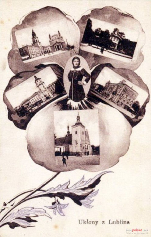 Widokówka z Lublina
