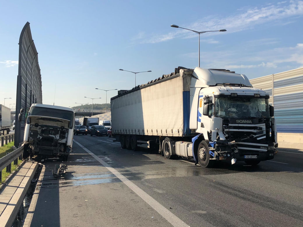 Wypadek na trasie Armii Krajowej