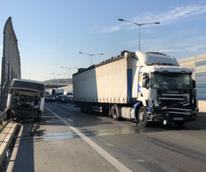 Wypadek na trasie Armii Krajowej