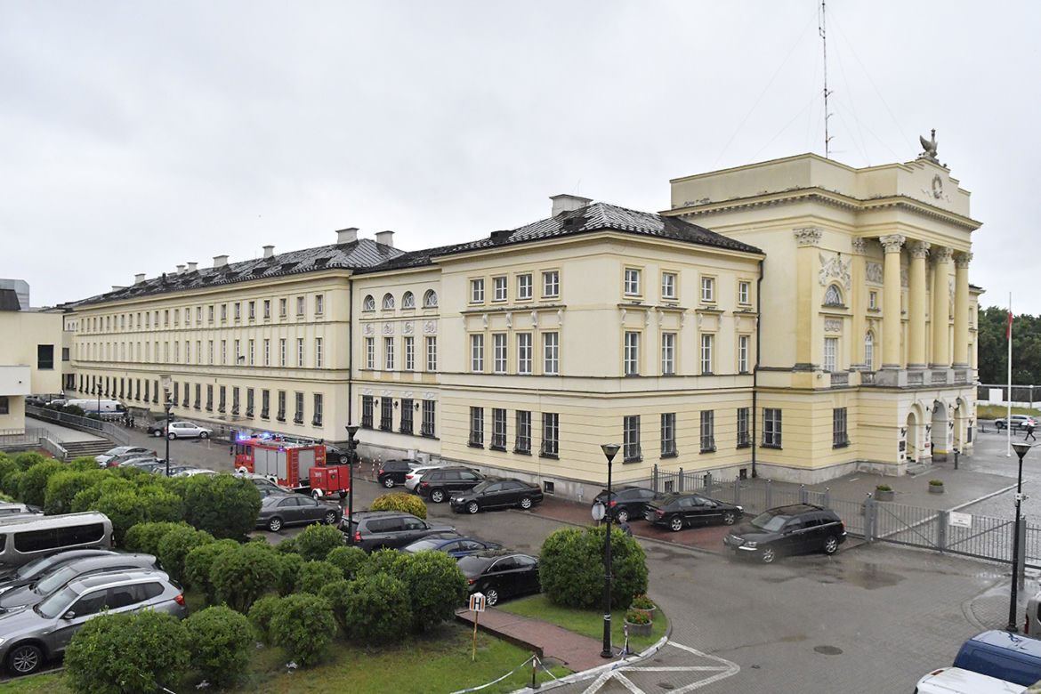 Nawałnica zalała Warszawę