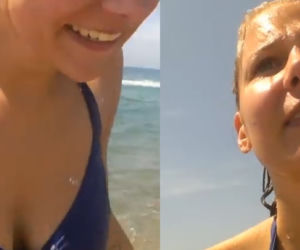 Marta Wierzbicka na wakacjach w Turcji